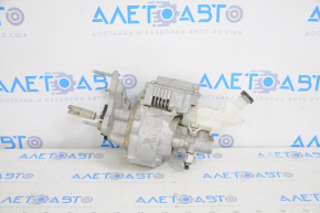 Master brake cylinder with vacuum booster assembly Nissan Leaf 13-17 no chip fragments