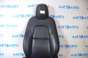 Tesla Model 3 18 driver's seat - black leather, with airbag, electric, heated with tensioner