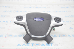 Airbag in steering wheel driver Ford C-max MK2 13-18 black, with buttons