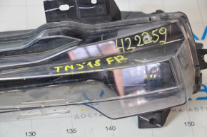 Fog lamp PTF right Tesla Model 3 18- with turn signal, with corrector, sand
