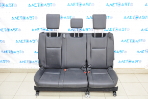 Rear row of seats 3 row Toyota Highlander 14-16 leather black