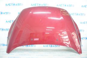 Bonnet bare Ford C-max MK2 13-18 red RR, rusty, paint blistered, bump