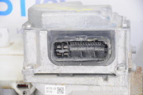 Master brake cylinder with vacuum booster assembly Nissan Leaf 13-17 no chip fragments, crack in tank, no cover