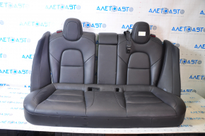 Rear row of seats 2 row Tesla Model 3 18- leather black, heated