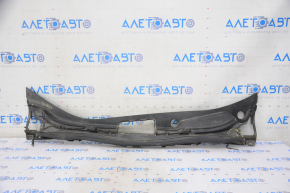 Windscreen wiper grille plastic Nissan Leaf 13-17 fractures, without plugs