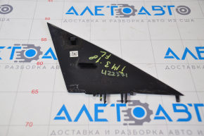 Mirror cover triangle outer front left Tesla Model 3 18- black gloss, broken crepe, scratches