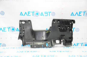 Driver's knee pad Nissan Leaf 13-17 black, scratches