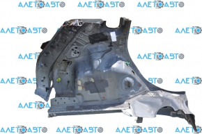 Quarter wing rear left Jeep Compass 17-21 black, pokes