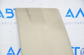 Lower left center pillar trim Ford Fusion mk5 13-20 beige, plastic turned white, mount unsoldered
