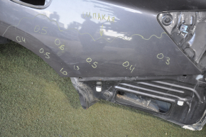 Quarter wing rear left Honda Accord 13-17 graphite made, pokes