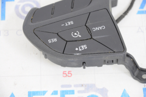 Steering wheel control buttons right Dodge Challenger 15-19 worn out