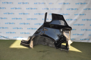 Quarter wing rear left VW Tiguan 09-17 black, pokes