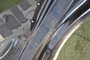 Quarter wing rear left VW Tiguan 09-17 black, pokes