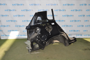 Quarter wing rear right VW Tiguan 09-17 black, dented sunset, butt