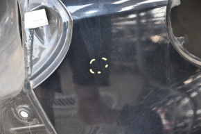 Quarter wing rear right VW Tiguan 09-17 black, dented sunset, butt