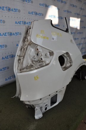 Quarter wing rear right Nissan Rogue 14-20 white