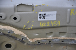 Rear panel Nissan Rogue 14-20 white, dented