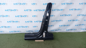 Central left body pillar Audi A4 B9 17 - sawn off, dent