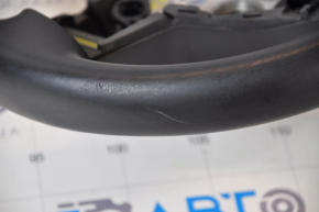 Steering wheel naked Tesla Model 3 18- leather black without heating, scratches