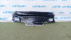 Rear panel Audi A4 B9 17-25 2 parts, black
