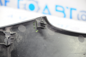 Driver's knee pad Nissan Rogue 14-20 black, type 1, broken crepe, scratches