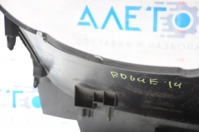 Driver's knee pad Nissan Rogue 14-20 black, type 3, broken crepe, scratches