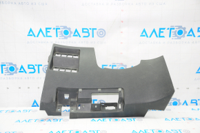 Driver's knee pad Nissan Rogue 14-20 black, type 2 missing plug, scratches