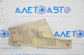 Door sill trim rear left Ford Fusion mk5 13-20 beige, plastic turned white, broken fastener