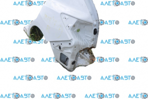 Quarter wing rear left Subaru Impreza 5d 17-23 white, dent on sunset