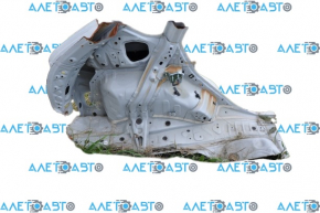 Quarter wing rear left Subaru Impreza 5d 17-23 white, dent on sunset