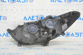 Headlight front right Ford Fusion mk5 13-16 sand, micro-cracks on glass