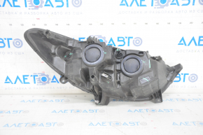 Headlight front left Ford Fusion mk5 13-16 sand, micro-cracks on glass