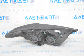 Headlight front left Ford Fusion mk5 13-16 sand, micro-cracks on glass
