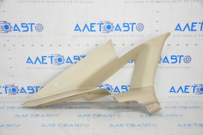 Upper left rear pillar trim Ford Fusion mk5 13-16 beige, plastic turned white