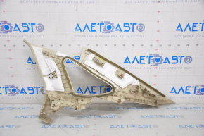 Upper left rear pillar trim Ford Fusion mk5 13-16 beige, plastic turned white