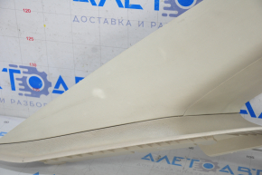 Upper left rear pillar trim Ford Fusion mk5 13-16 beige, plastic turned white