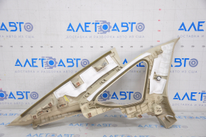 Upper right rear pillar trim Ford Fusion mk5 13-16 beige, plastic turned white