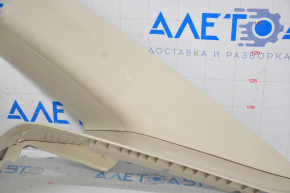 Upper right rear pillar trim Ford Fusion mk5 13-16 beige, plastic turned white