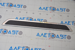Door sill trim front right outer Tesla Model 3 18- carbon, scratch