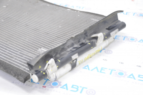 Air conditioning radiator condenser Ford Mustang mk6 15-23 2.3T honeycombs are dented, fasteners are bent