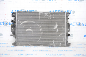 Radiator cooling water Lincoln MKZ 13-16 2.0T broken fasteners, dented
