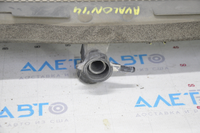 Water cooling radiator Toyota Avalon 13-18 3.5 dented, broken fasteners, no cover