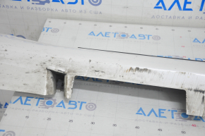 Left threshold Ford Fusion mk5 13-20 white, scratches, broken fasteners, tears, pressed fasteners
