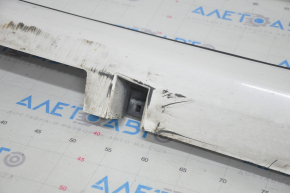 Left threshold Ford Fusion mk5 13-20 white, scratches, broken fasteners, tears, pressed fasteners