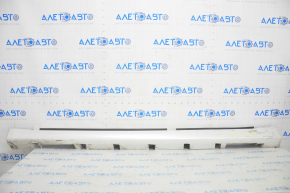 Left threshold Ford Fusion mk5 13-20 white, scratches, broken fasteners, tears, pressed fasteners