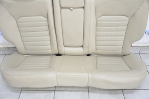 Rear row of seats 2 row Ford Fusion mk5 13-16 leather beige, tear
