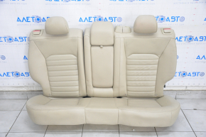 Rear row of seats 2 row Ford Fusion mk5 13-16 leather beige, tear