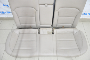Rear row of seats 2nd row Hyundai Elantra AD 17-20 beige leather, dry-cleanable, no headrest
