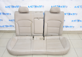 Rear row of seats 2nd row Hyundai Elantra AD 17-20 beige leather, dry-cleanable, no headrest