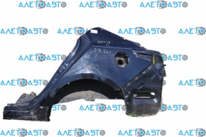 Quarter wing rear left Kia Optima 14-15 black, pokes